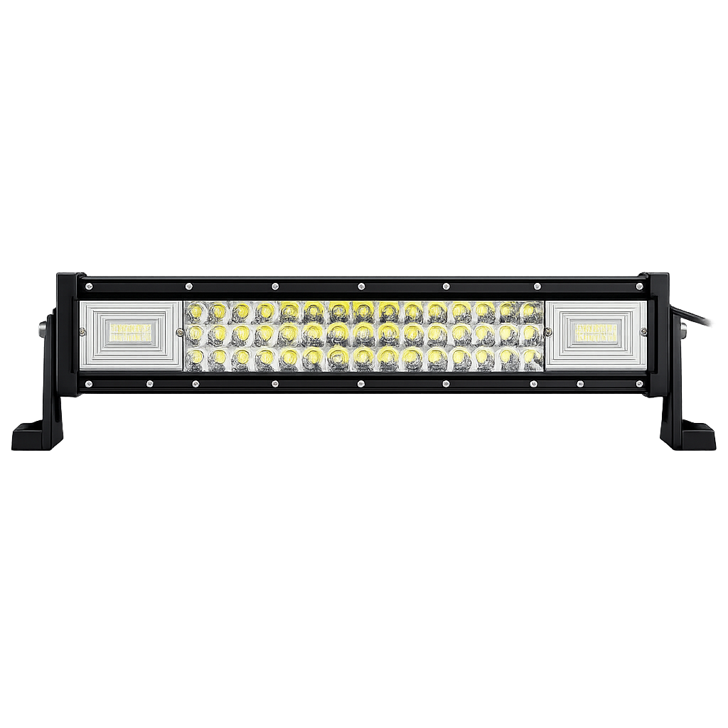 Barra LED recta – tres filas de LED diseño estilo Hummer 14 pulgadas 162W Barra LED recta – tres filas de LED diseño estilo Hummer 14 pulgadas 162W