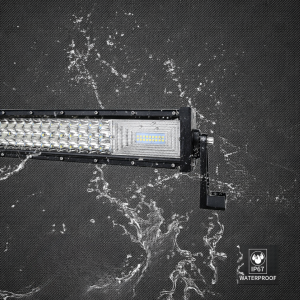 Barra LED recta – tres filas de LED diseño estilo Hummer 52 pulgadas 675 W