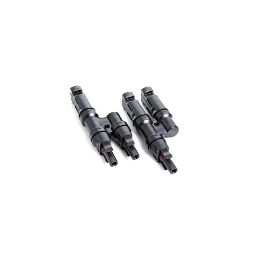 Conector MC4 Y 2 en 1 para material de contacto de cobre del panel solar estañado Conector MC4 Y 2 en 1 para material de contacto de cobre del panel solar estañado