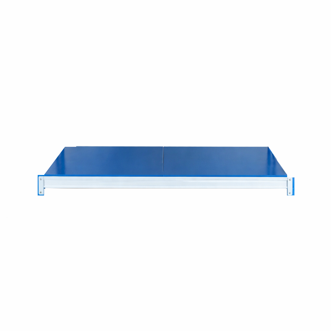 Estante adicional para estantería profesional 200 kg AZUL-BLANCO Estante adicional para estantería profesional 200 kg AZUL-BLANCO