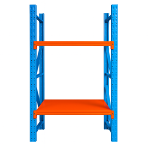 Estante adicional para estantería profesional 300KG – naranja1000x60mm