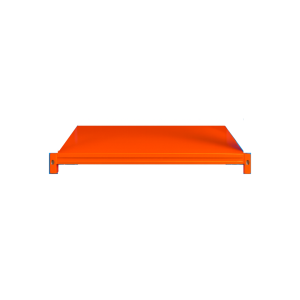 Estante adicional para estantería profesional 300KG – naranja1000x60mm
