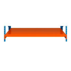 Estante adicional para estantería profesional de 300KG – naranja