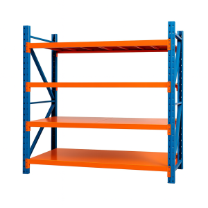 Estante adicional para estantería profesional de 500KG – naranja