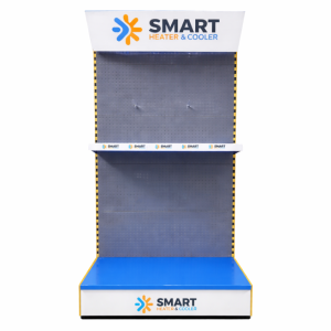 Estantería de almacenamiento de acero apta para HORECA – L1000×W450×H2000 mm