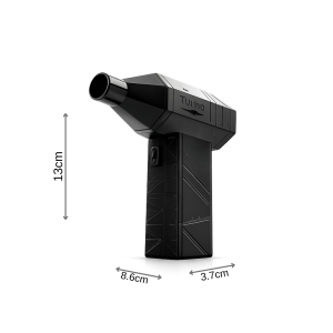 Soplador eléctrico turbo X3mini portátil – potencia compacta con batería dual para limpieza precisa