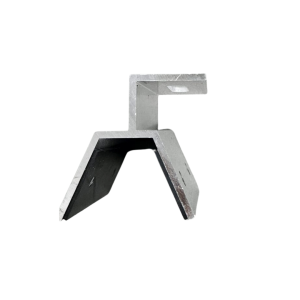 Abrazadera para panel sandwich 75 mm +EPDM+4 tornillos autoperforantes