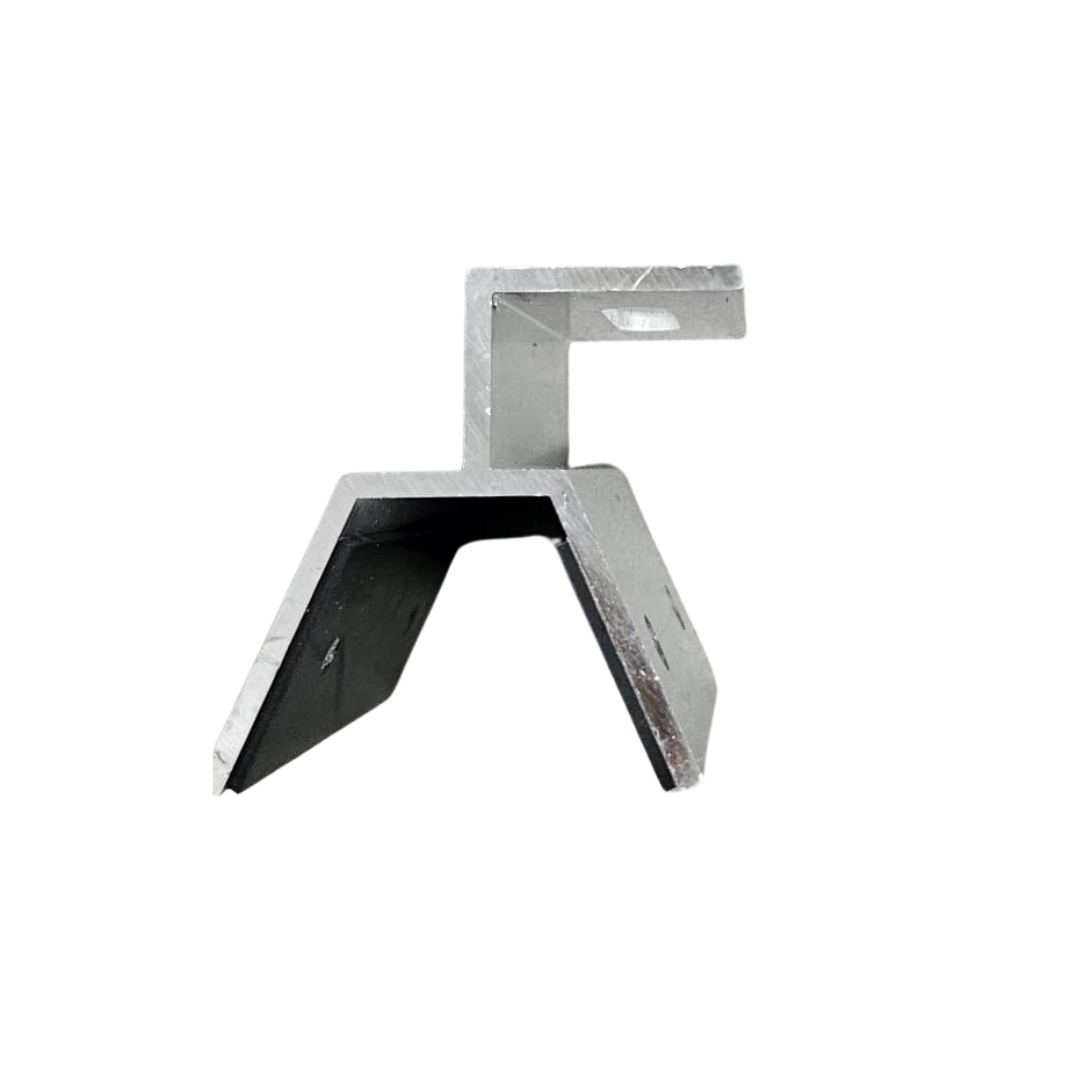 Abrazadera para panel sandwich 75 mm +EPDM+4 tornillos autoperforantes Abrazadera para panel sandwich 75 mm +EPDM+4 tornillos autoperforantes