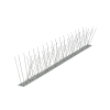 Banda antipájaros de acero inoxidable con 80 púas – 100 cm