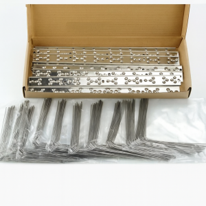 Banda antipájaros de acero inoxidable con 80 púas – 100 cm