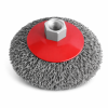 Cepillo de alambre trenzado para amoladora 125 mm