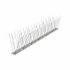 Cinta antipajaros con soporte de acero inoxidable, 50 cm, 60 puas
