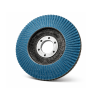 Disco abrasivo laminar cónico T29, grano P60, 115x22,23 mm, para lijado y pulido de metal