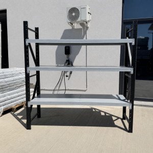Estantería metálica profesional galvanizada de 2000 x 600 x 2000 mm con 6 baldas