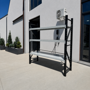 Estantería metálica profesional galvanizada de 2000 x 600 x 2000 mm con 6 baldas