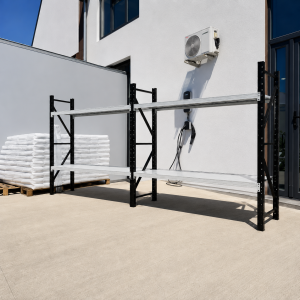 Extensión para estantería metálica galvanizada 2000 x 600 x 2000 mm con 4 baldas