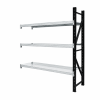 Extensión para estantería metálica galvanizada 2000 x 600 x 2000 mm con 6 baldas
