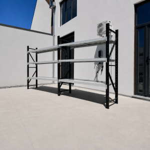 Extensión para estantería metálica galvanizada 2000 x 600 x 2000 mm con 6 baldas