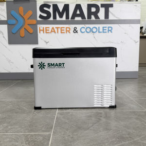 Paquete nevera para coche con compresor Smart Cooler 40l, 12 24 220v + funda protectora termoaislante