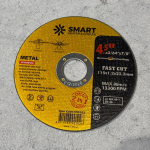 Set 25 discos de corte T41 115 x 1,2 x 22,23 mm para inox y metal