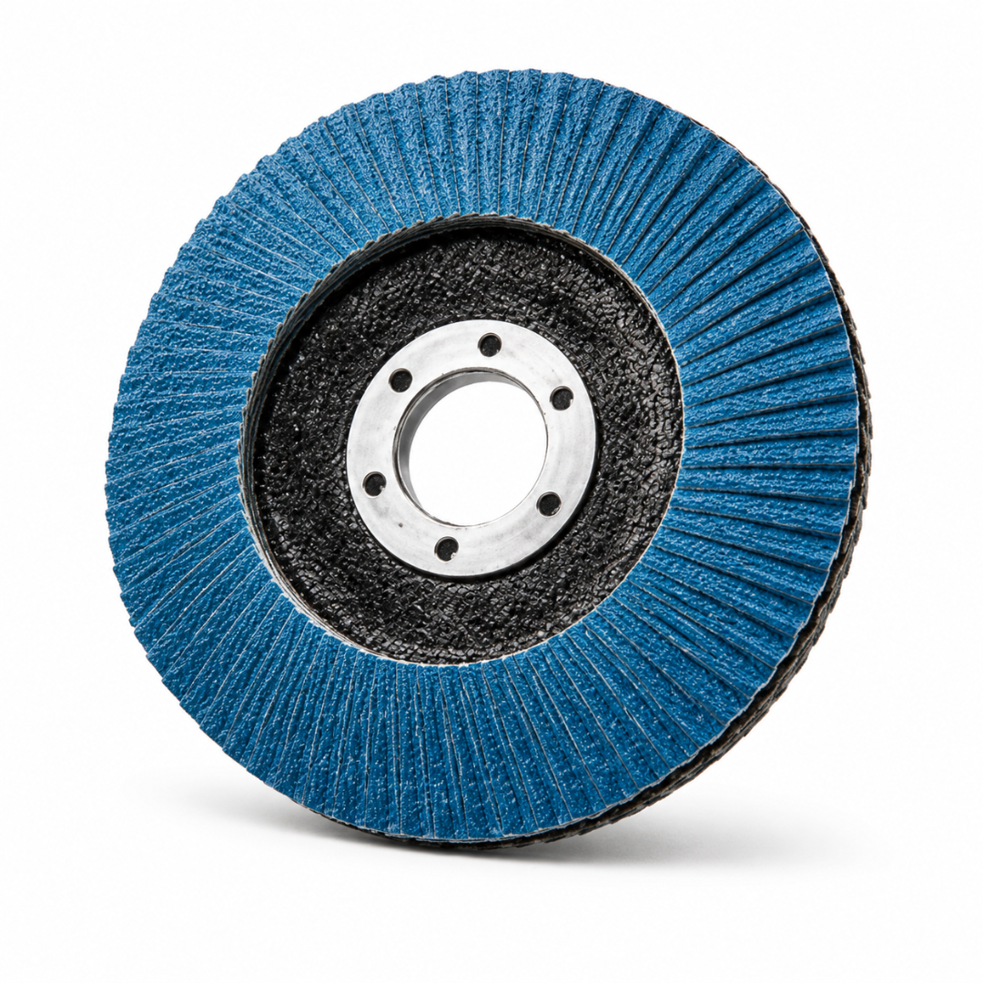 Set de 10 discos abrasivos laminados T29 grano p40 125 x 22,23 mm Set de 10 discos abrasivos laminados T29 grano p40 125 x 22,23 mm