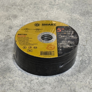 Set de 25 discos de corte T41 para acero inoxidable y metal 125 x 1,6 x 22,23 mm