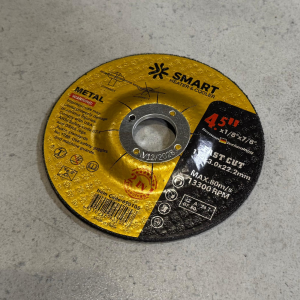 Set de 5 discos de corte T42 para acero inoxidable y metal 115 x 3,0 x 22,23 mm