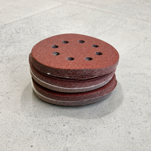Set de 50 discos abrasivos Velcro 125 mm G150