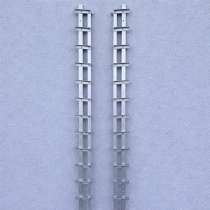 Sistema de deslizamiento de aluminio 2,5 m para paneles deslizantes