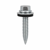 Tornillo autoperforante M6,3x38 mm para estructuras metálicas – Juego de 10 unidades
