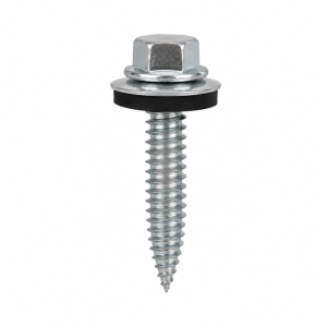 Tornillo autoperforante M6,3x38 mm para estructuras metálicas – Juego de 10 unidades