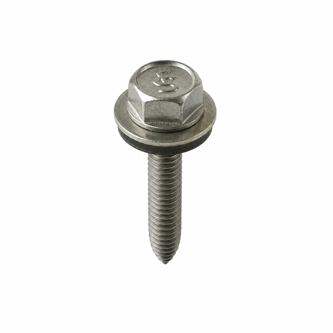 Tornillo autoperforante para fijación de carril de velocidad 6,3 x 38 mm Tornillo autoperforante para fijación de carril de velocidad 6,3 x 38 mm
