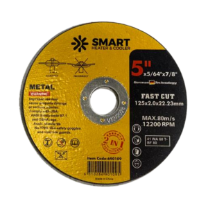 Disco de corte T41 para acero inoxidable y metal 125 x 2,0 x 22,23 mm