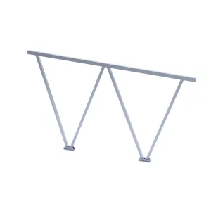 Kit de aluminio al6005-T5 4700×160×187 mm para estructuras fotovoltaicas