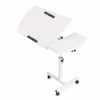 Mesa ajustable para portátil blanca 60 x 40 x 27- 40 cm