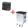Paquete frigorífico para coche con compresor Smart Cooler 75l, 12 24 220v y funda protectora termoaislante