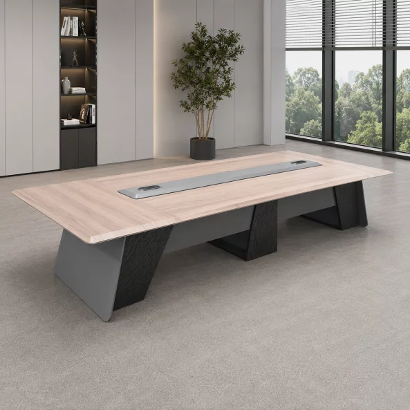 Mesa de conferencias Portofino H4514B – Al750mm x La4500mm x An1400mm3