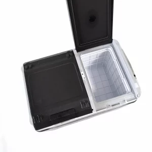 Nevera portátil con compresor SMART COOLER de doble zona y batería incluida10
