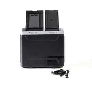 Nevera portátil con compresor SMART COOLER de doble zona y batería incluida3
