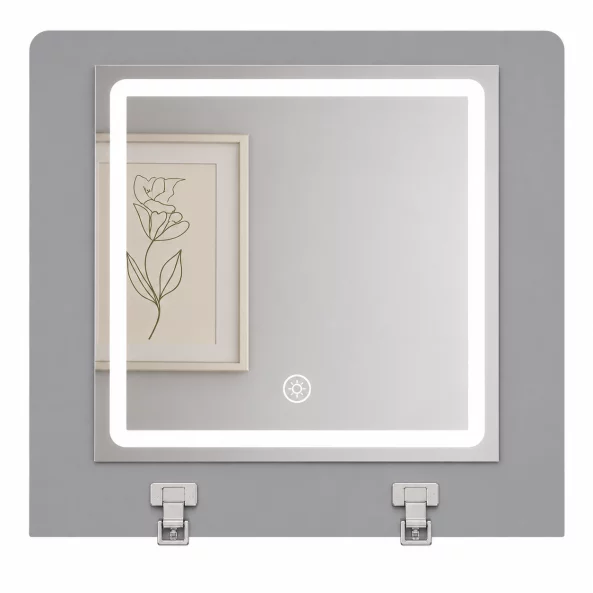 Espejo led para tocador DIVA – Gris1