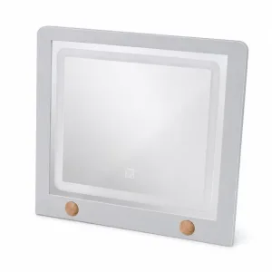 Espejo led para tocador DIVA - Gris