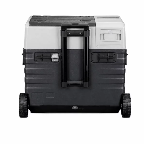 Nevera portátil para coche 62L, monozona, con ruedas y asa retráctil3
