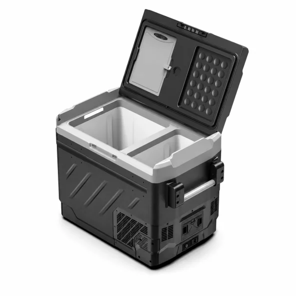Refrigerador portátil con compresor 49.1L, doble zona – 705 x 400 x 515 mm2